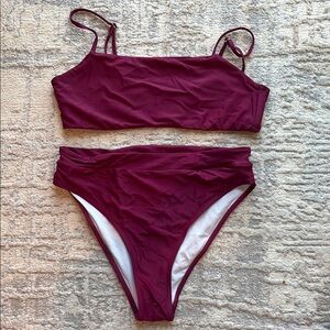 Burgundy Bikini Set MEDIUM